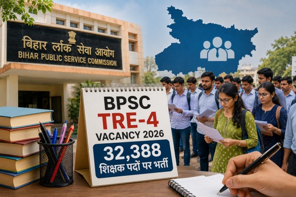 BPSC TRE-4 Vacancy 2026: बिहार में 32,388 शिक्षक पदों पर बंपर भर्ती, BPSC TRE-4 का रास्ता साफ
