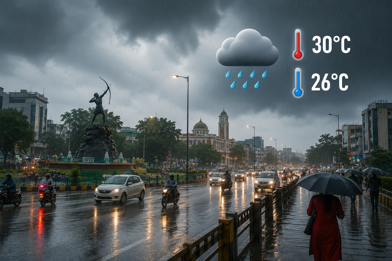 Jharkhand Weather News: 15 जुलाई को बारिश के आसार, दिनभर छाए रहेंगे बादल