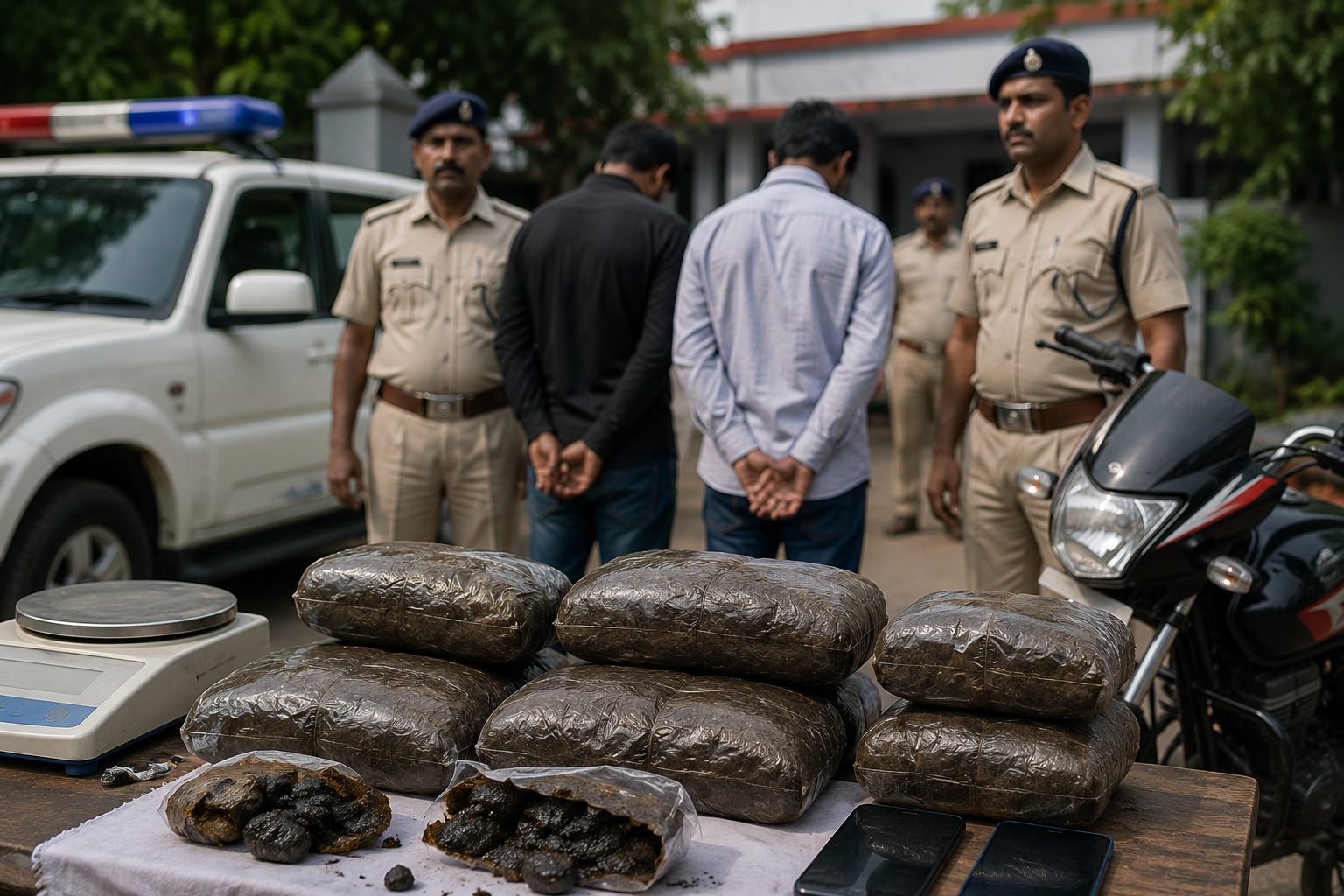 Ranchi News: नामकुम में अफीम तस्करी का भंडाफोड़, पुलिस ने दबोचे 2 आरोपी
