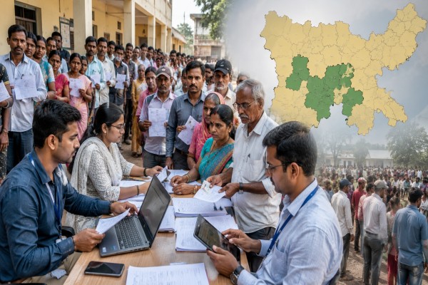 Ranchi Voter List Update: 4 विधानसभा क्षेत्रों में 100% Enumeration पूरा, लाखों ASDD मतदाता चिन्हित