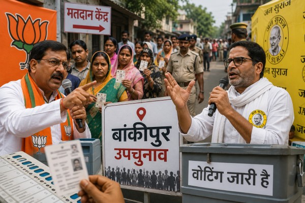 Bankipur By Poll: वोटिंग के बीच फर्जी मतदान को लेकर बढ़ा विवाद, BJP और जन सुराज आमने-सामने