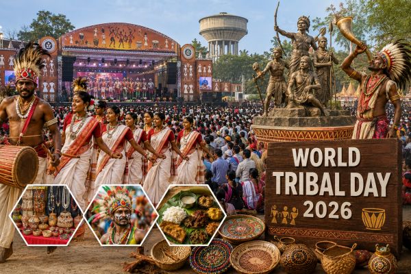 World Tribal Day 2026: रांची में होने जा रहा है सबसे बड़ा आदिवासी महाकुंभ! जानिए क्या होगा खास
